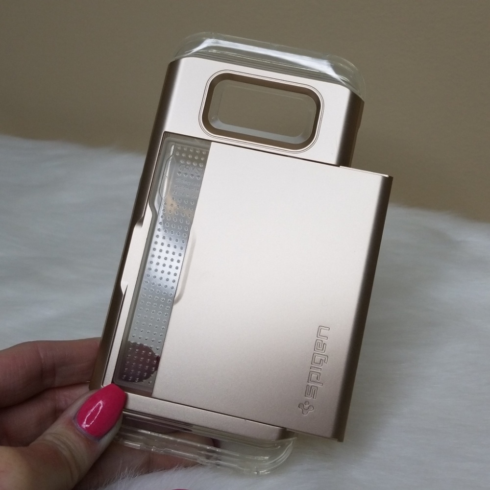 Samsung 8 phone case with card holder